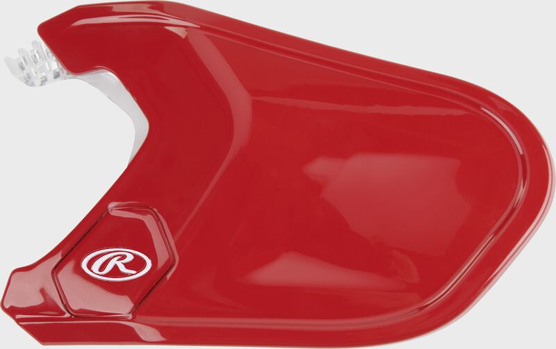 Rawlings Mach Adjust  Rhb Gloss Jaw Guard  - Scarlet