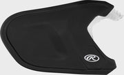 Rawlings Mach Adjust Rhb Matte Jaw Guard  - Black