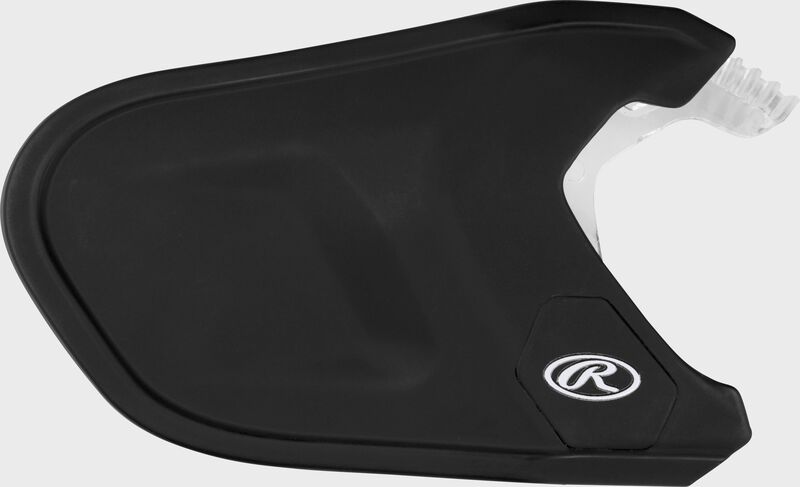 Rawlings Mach Adjust Rhb Matte Jaw Guard  - Black