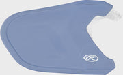 Rawlings Mach Adjust Rhb Matte Jaw Guard  - Columbia Blue