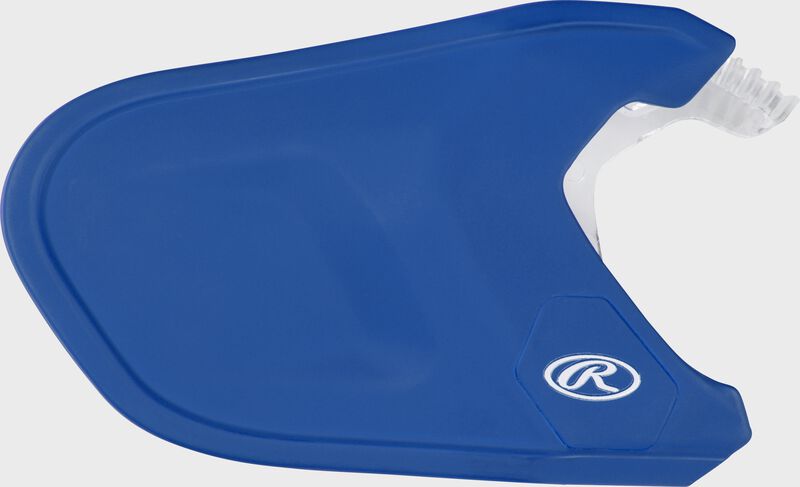 Rawlings Mach Adjust Rhb Matte Jaw Guard  - Royal