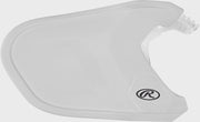 Rawlings Mach Adjust Rhb Matte Jaw Guard  - White