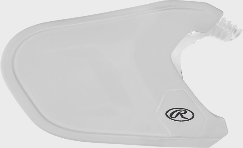 Rawlings Mach Adjust Rhb Matte Jaw Guard  - White