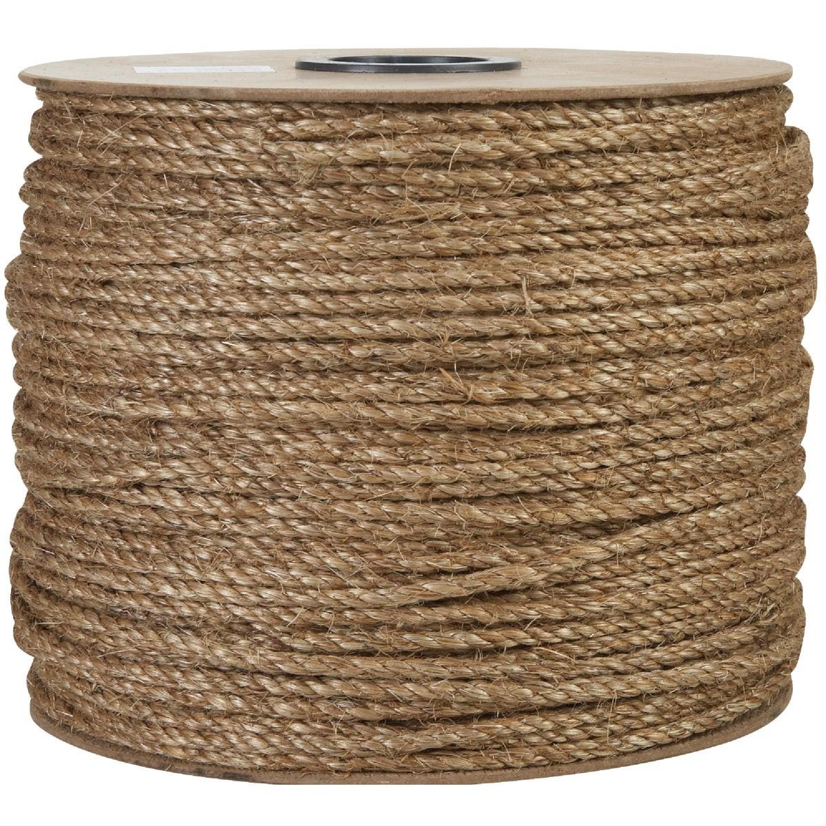 Rope, 1/4 In. x 800 Ft. Tan Manila Fiber Rope
