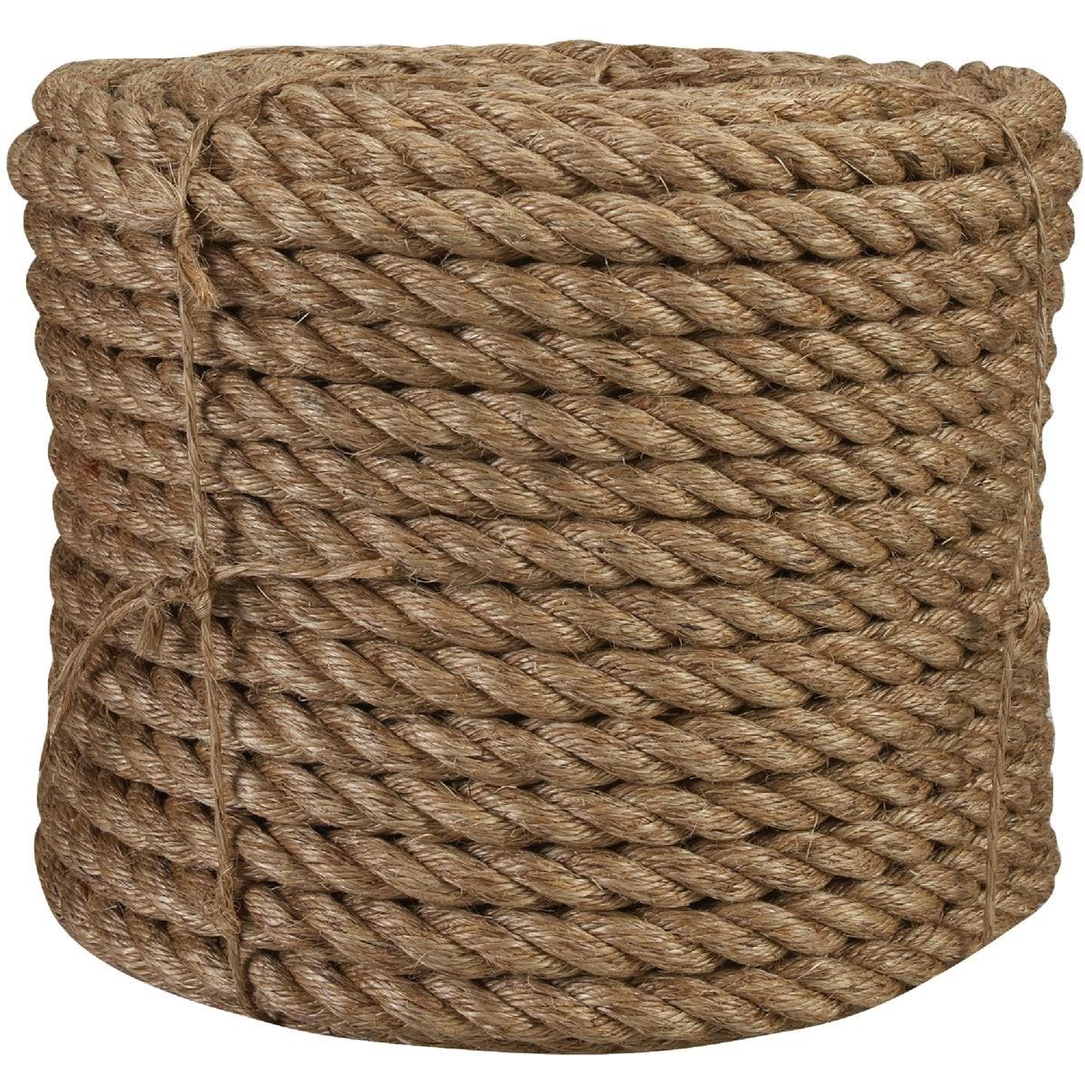 Rope, 1 In. x 300 Ft. Tan Manila Fiber Rope