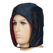 Winter Liner, Light Duty, Navy Blue, Quilted Outer, w/ fleecy cotton inner lining, for mild to moderate cold protection