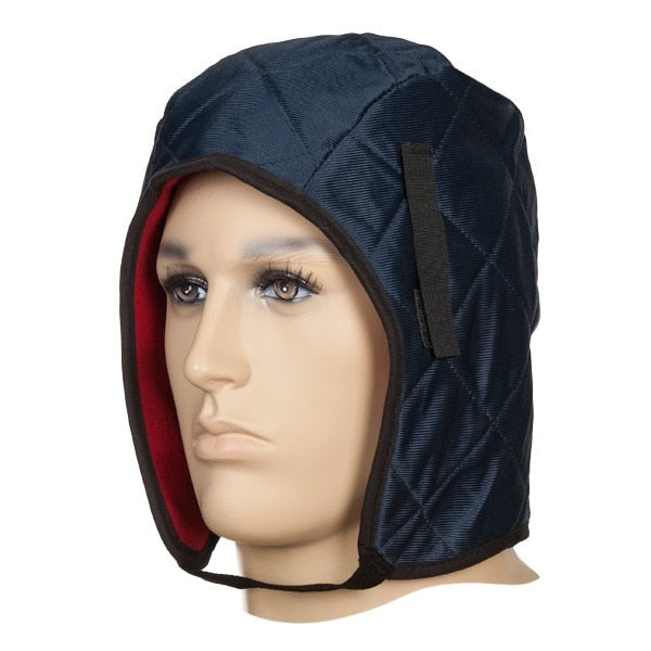 Winter Liner, Light Duty, Navy Blue, Quilted Outer, w/ fleecy cotton inner lining, for mild to moderate cold protection