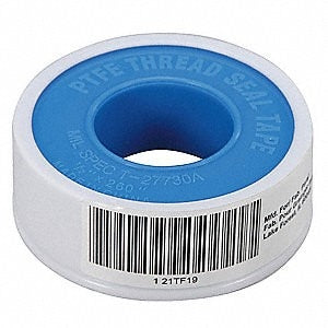 3127 Alliance PTFE Teflon Thread Seal Tape, 1/2"x260"