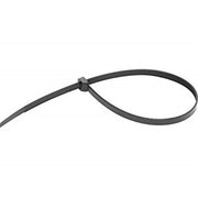Heavy Duty Cable Tie, Length: 36", Width: .31", Bundle Diameter: 11", Tensile Strength: 175 lbs, Color: UV Black, Material: Nylon, Package Quantity: 50 Per Pack 10 Packs Per Case