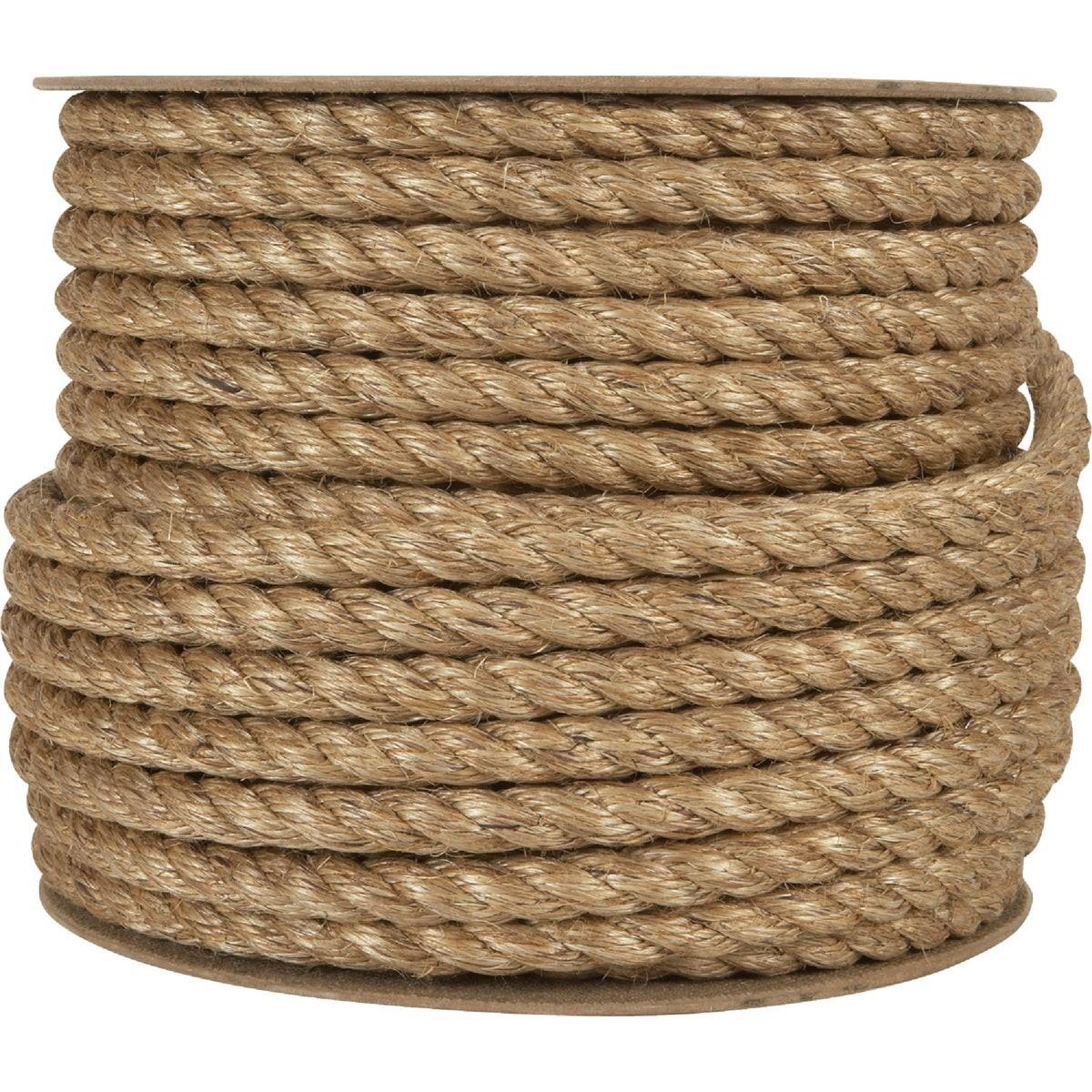 Rope, 5/8 In. x 120 Ft. Tan Manila Fiber Rope