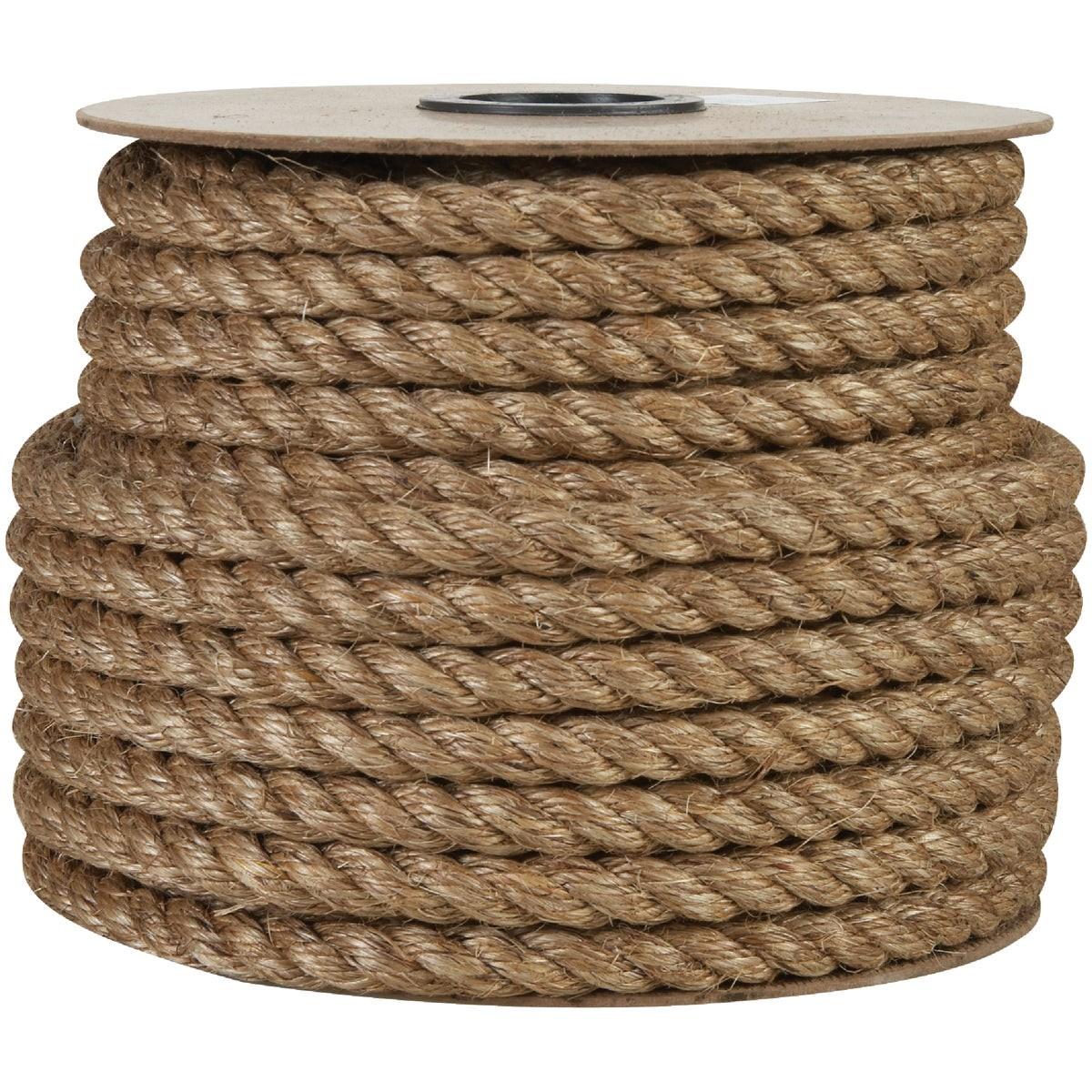 Rope, 3/4 In. x 85 Ft. Tan Manila Fiber Rope