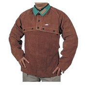 44-7800XL Alliance Premium Leather Cape Sleeves,XL Lava Brown