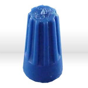 Wire Nut, min 3 #20 max 3 #16+1 #18 Blue 100 Per Pack 10 Packs Per Case