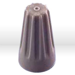 Wire Nut, min1 #20+1 #22 max 2 #16 Gray 100 Per Pack 10 Packs Per Case
