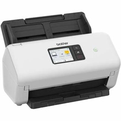 Brother ADS-3350W Sheetfed Scanner - 600 x 600 dpi Optical - White, Black