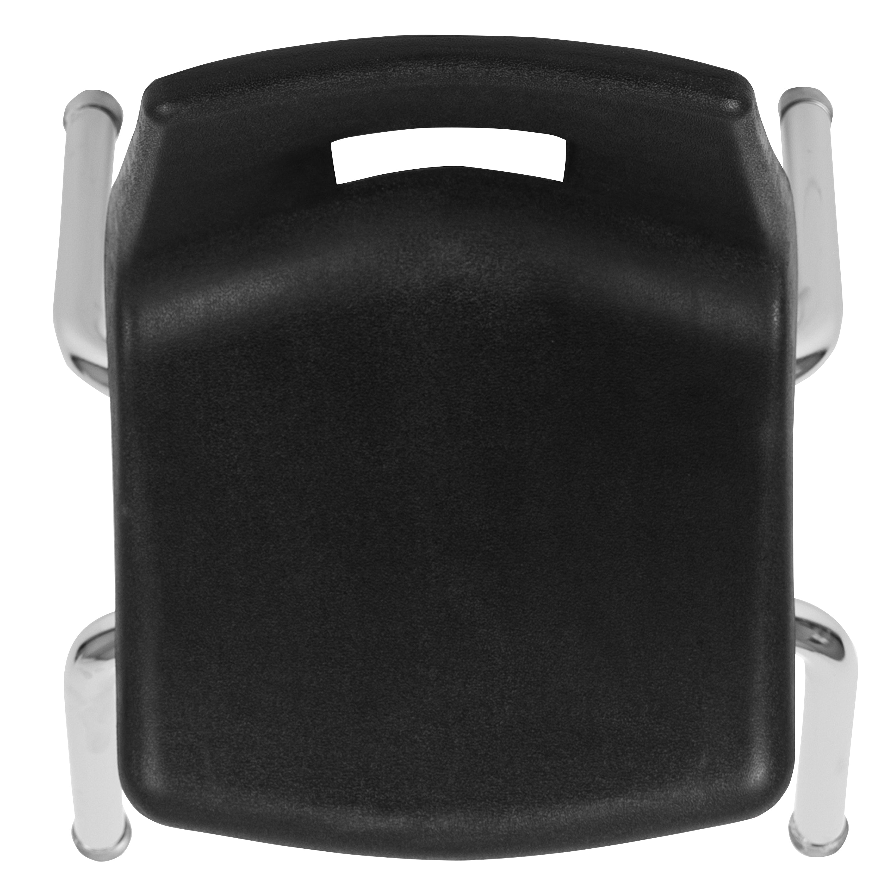 Mickey Advantage Black Student Stack School Chair - 12-inch