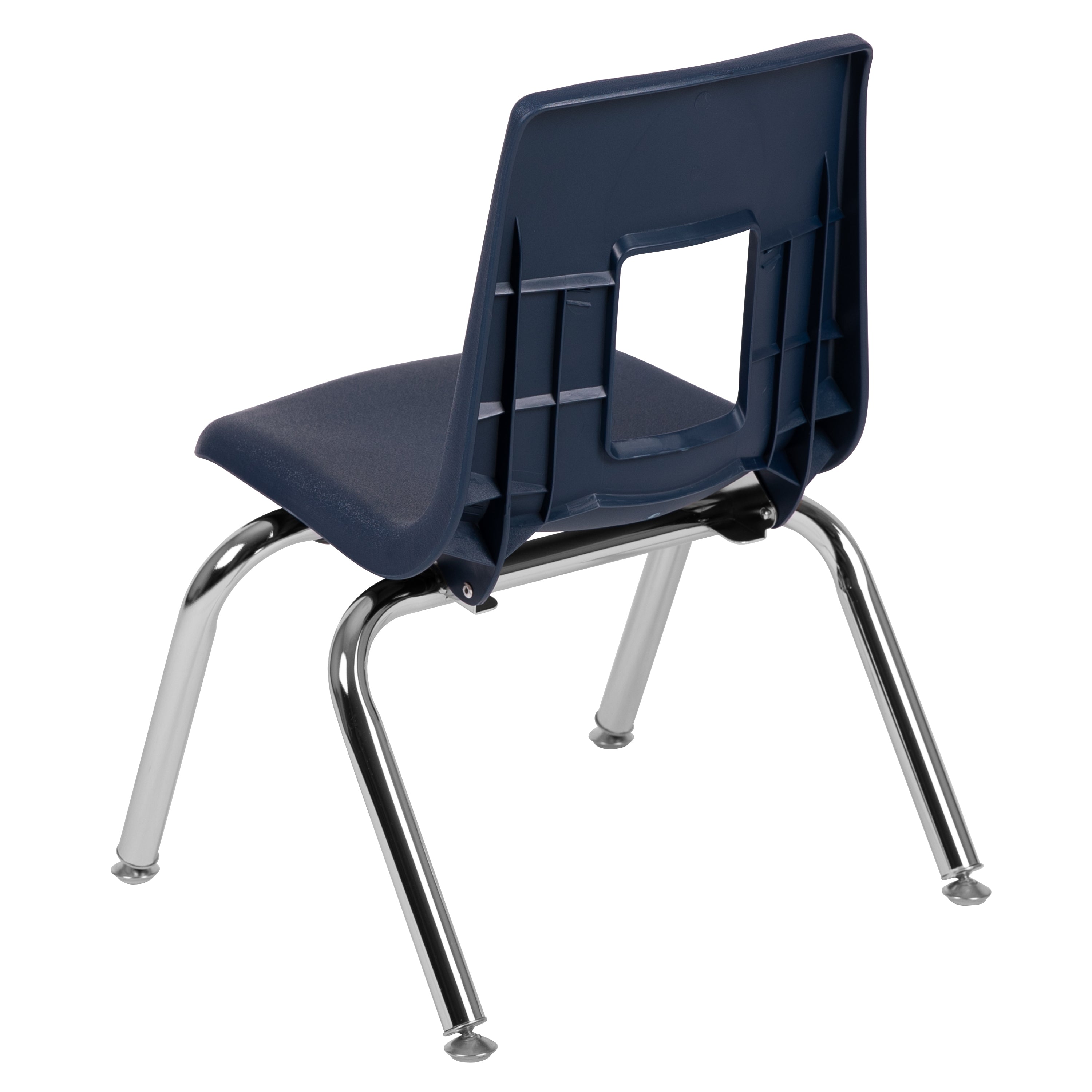 Mickey Advantage Navy Student Stack School Chair - 12-inch