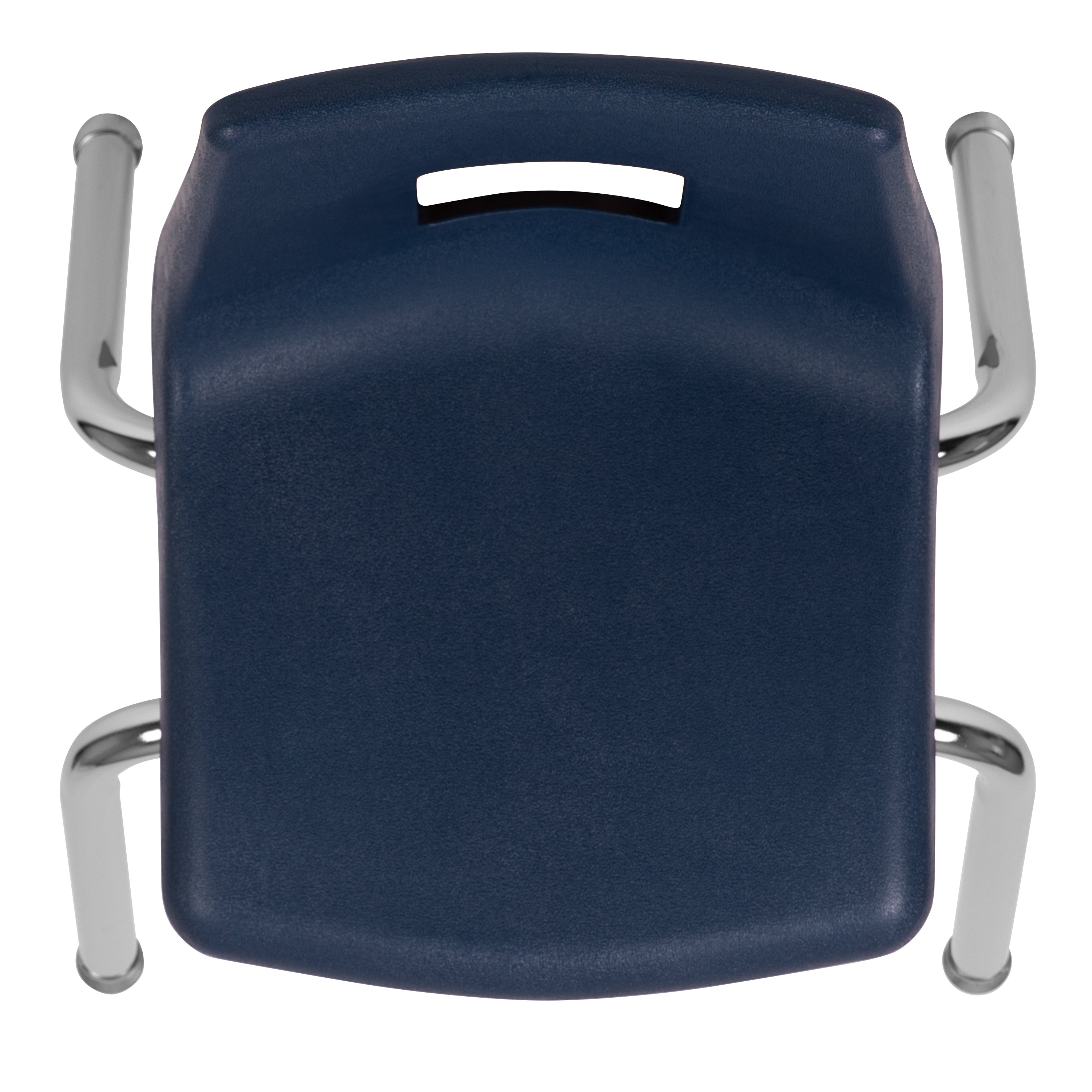 Mickey Advantage Navy Student Stack School Chair - 12-inch