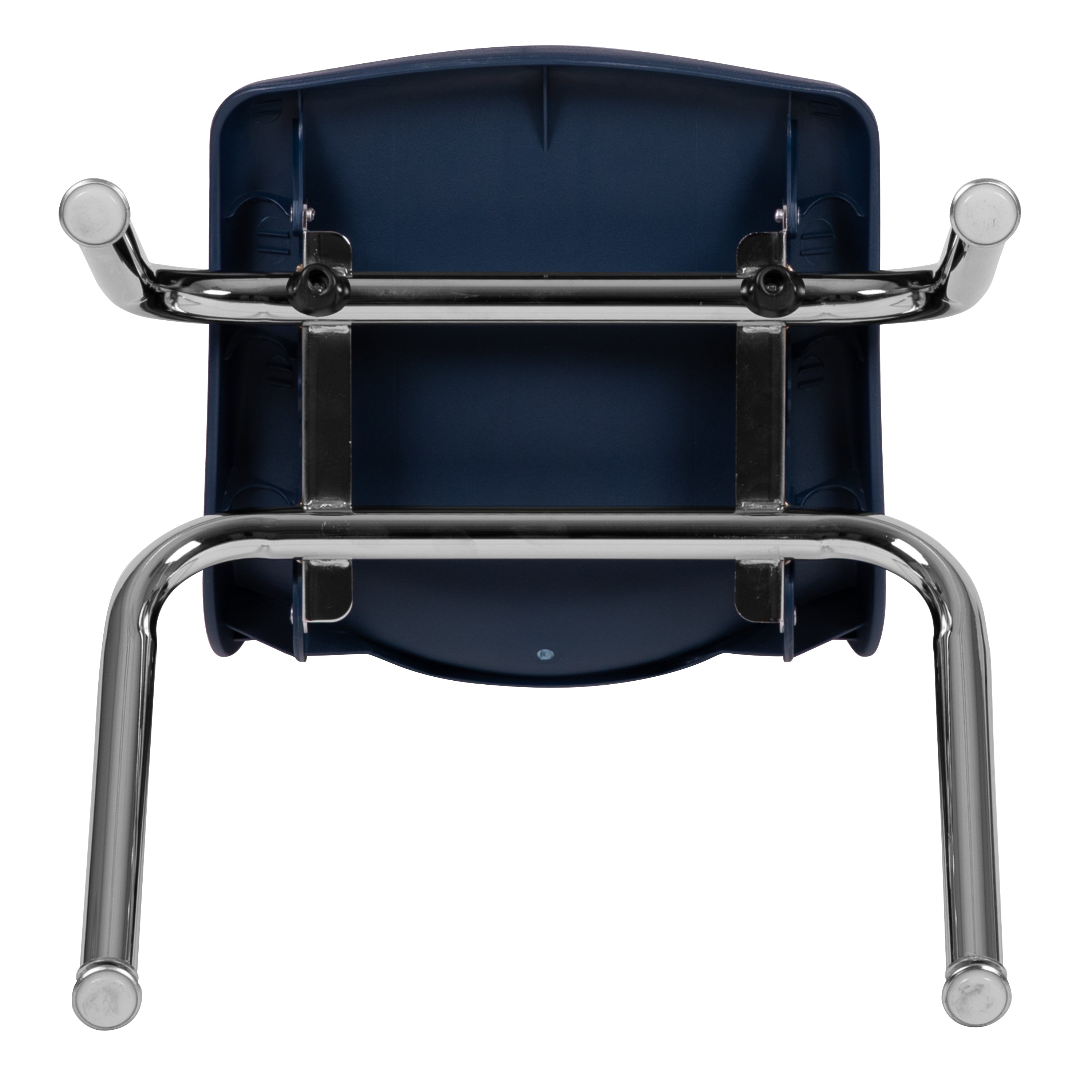 Mickey Advantage Navy Student Stack School Chair - 12-inch
