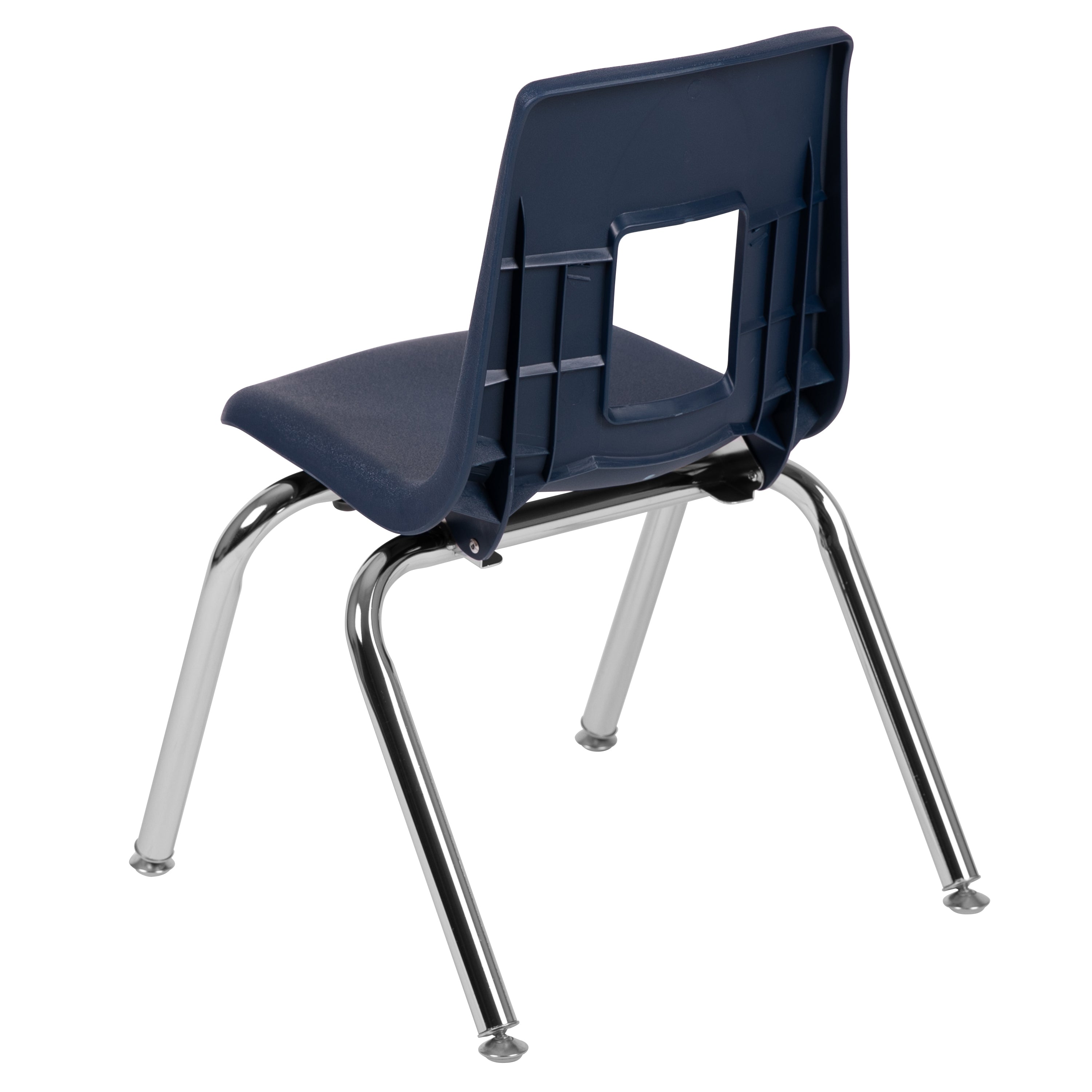 Mickey Advantage Navy Student Stack School Chair - 14-inch