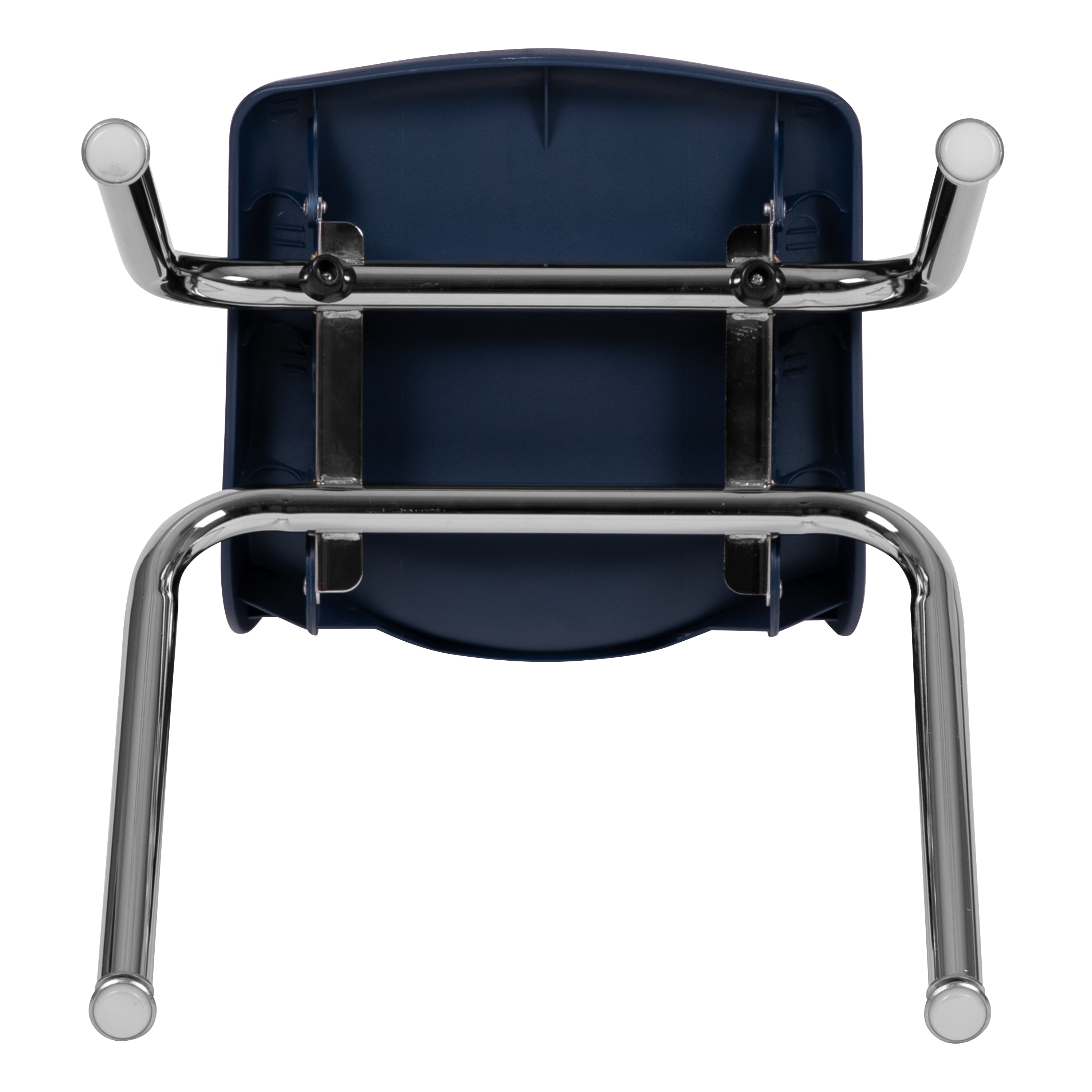 Mickey Advantage Navy Student Stack School Chair - 14-inch