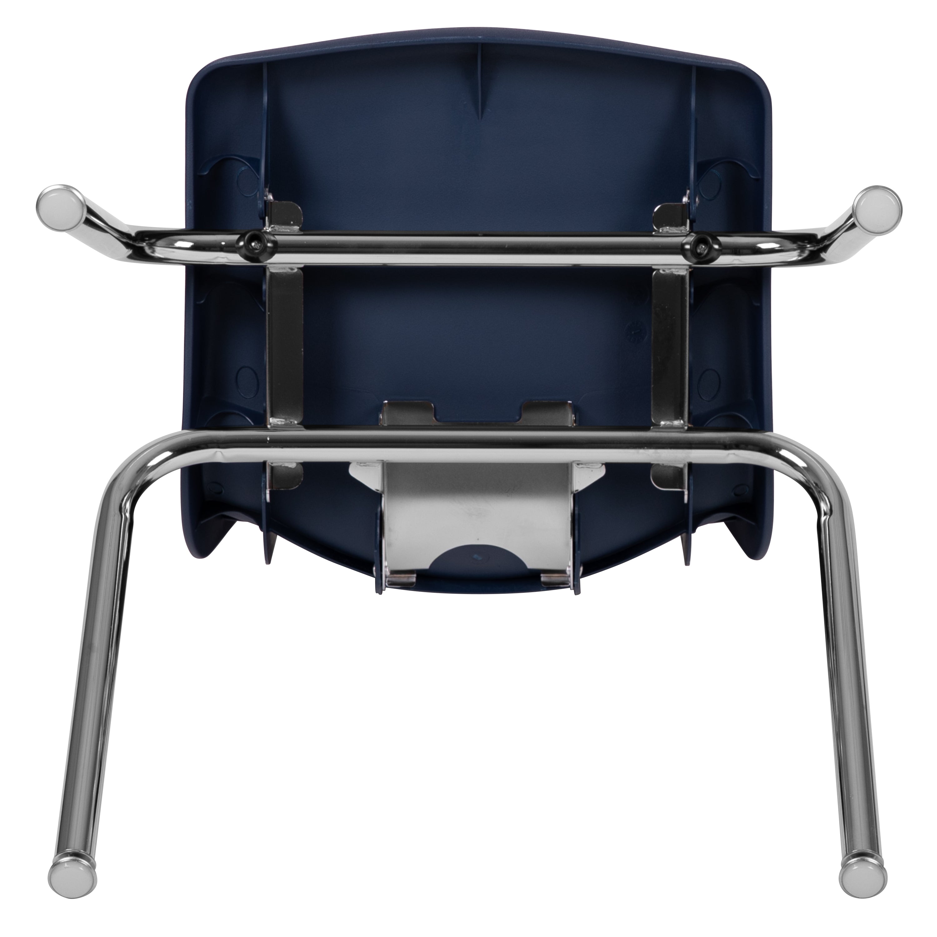 Mickey Advantage Navy Student Stack School Chair - 16-inch