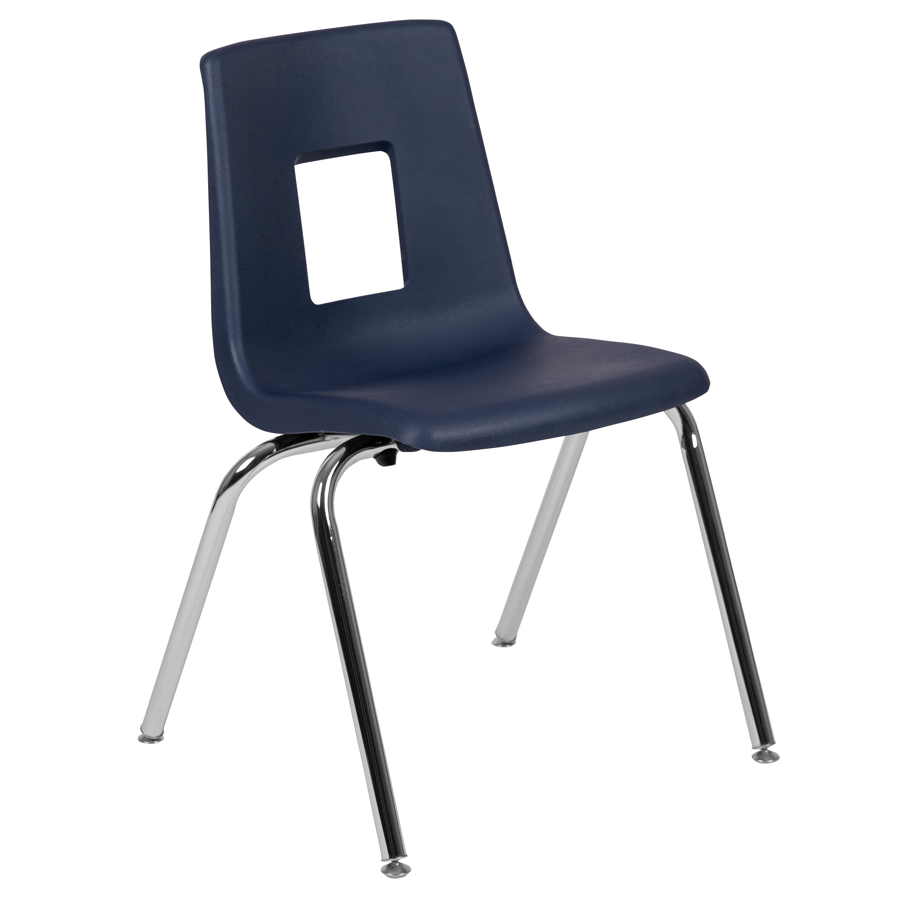 Mickey Advantage Navy Student Stack School Chair - 18-inch