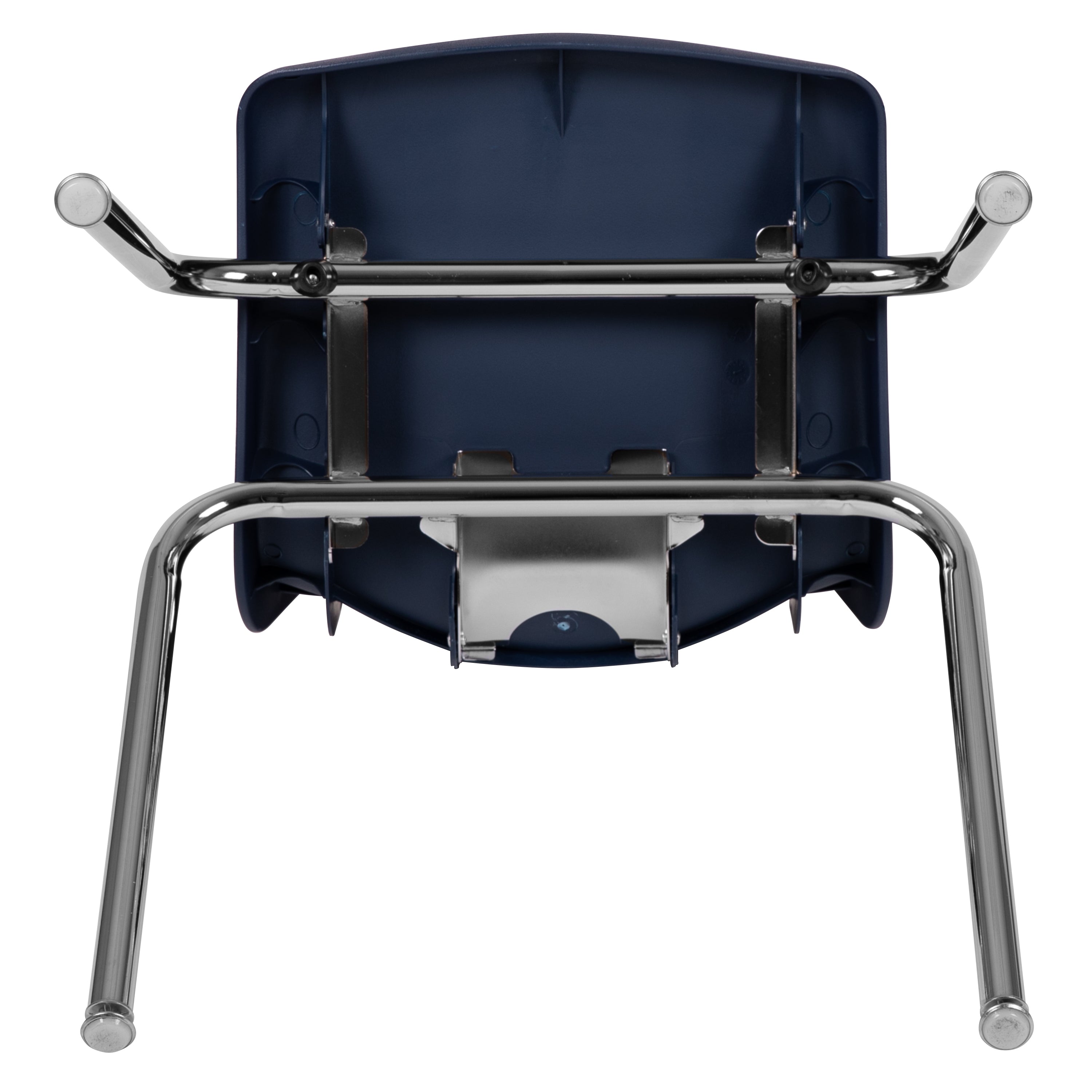 Mickey Advantage Navy Student Stack School Chair - 18-inch
