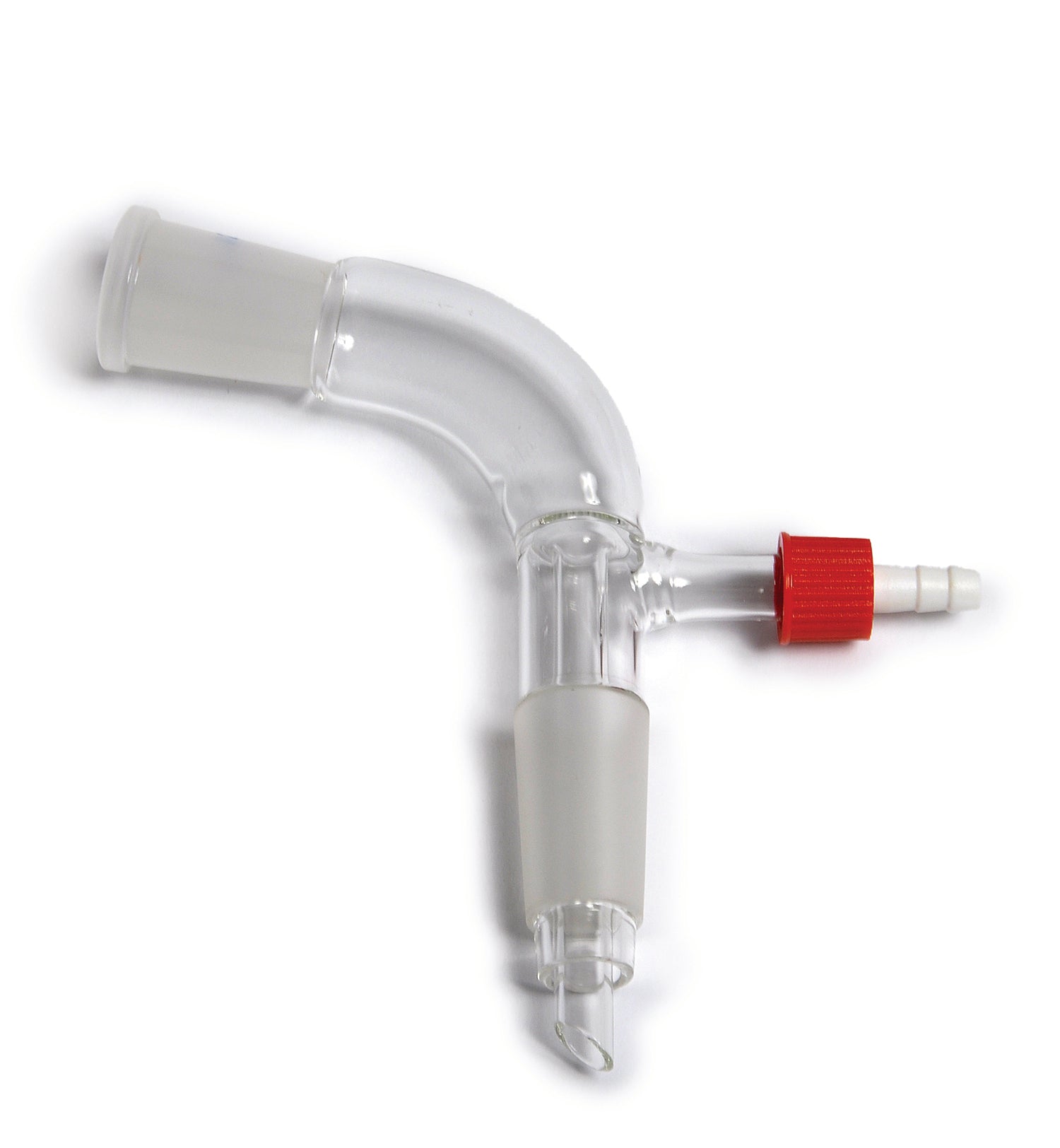 United Scientific® Vacuum Adapter, Bent, 24/40 Joint