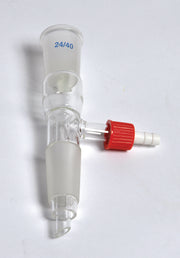 United Scientific® Vacuum Adapter, Straight, 24/40 Joint