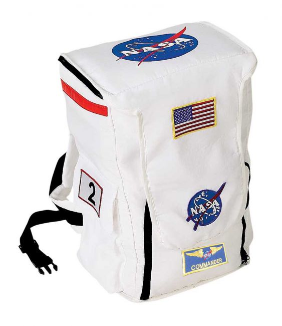 Astronaut Back Pack - White