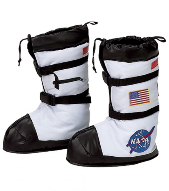 Astronaut Boots, White - Large