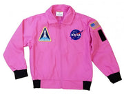 Flight Jacket, NASA Pink, Size Youth Small