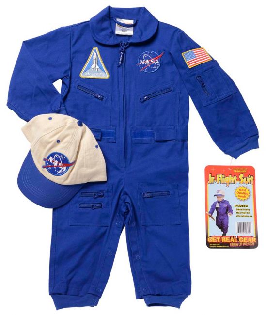 Flight Suit With Embroidered Cap, Size 18 Month