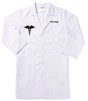 Jr. Doctor Lab Coat, 3/4 Length, Size 8/10