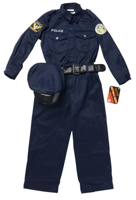 Jr. Police Officer Suit, Size 6/8