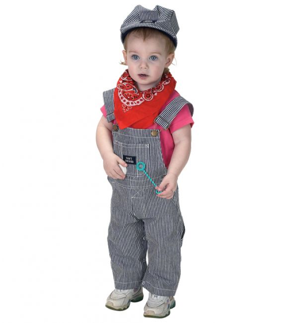 Jr. Train Engineer Suit, Size 18 Month