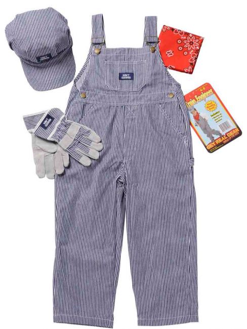 Jr. Train Engineer Suit, Size 8/10