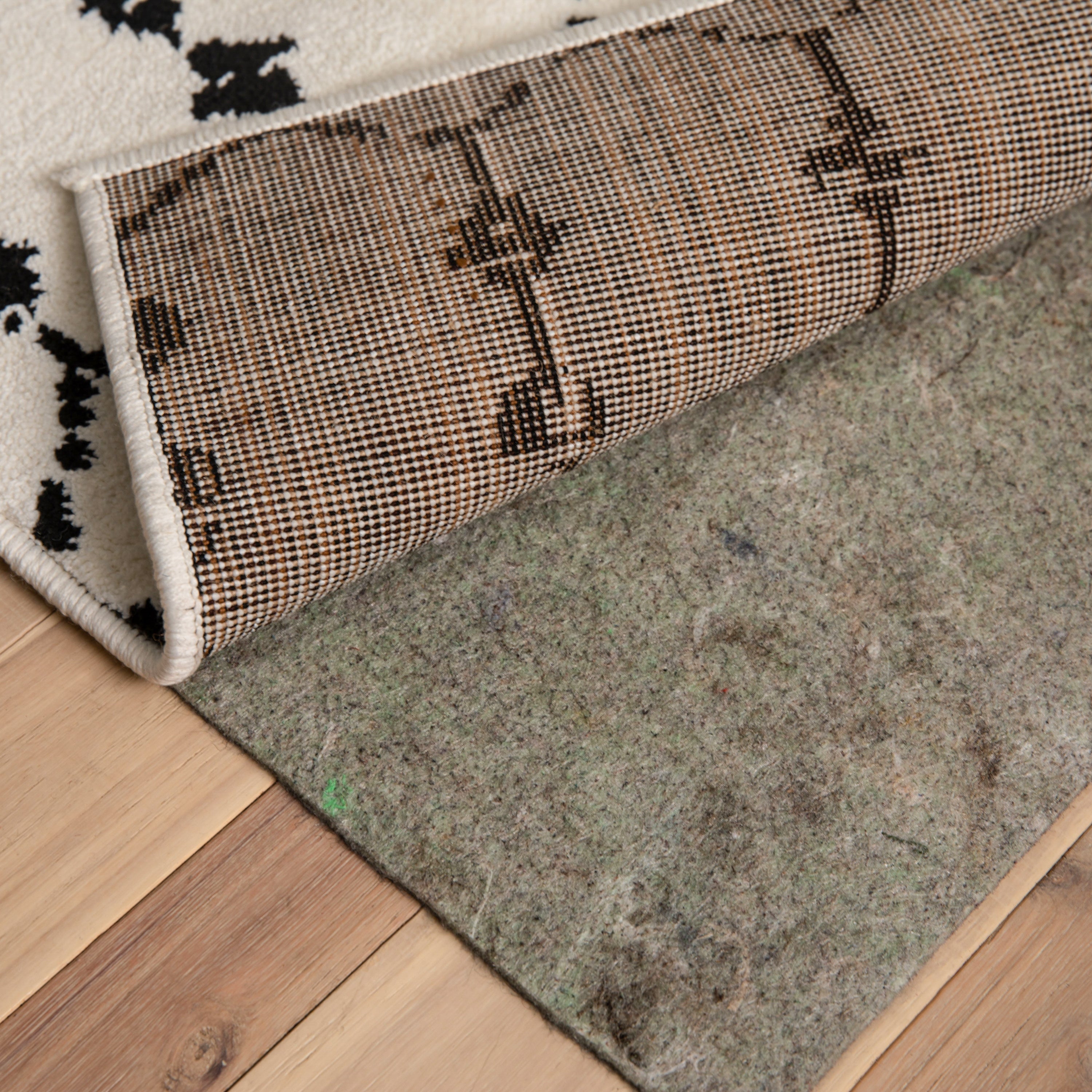 Minnie Slide-Stop® Multi-Surface Reversible Non-Slip Cushion Rug Pad, 1/4" Thick, Floor Protection, for 5'x8' Area Rug, Gray