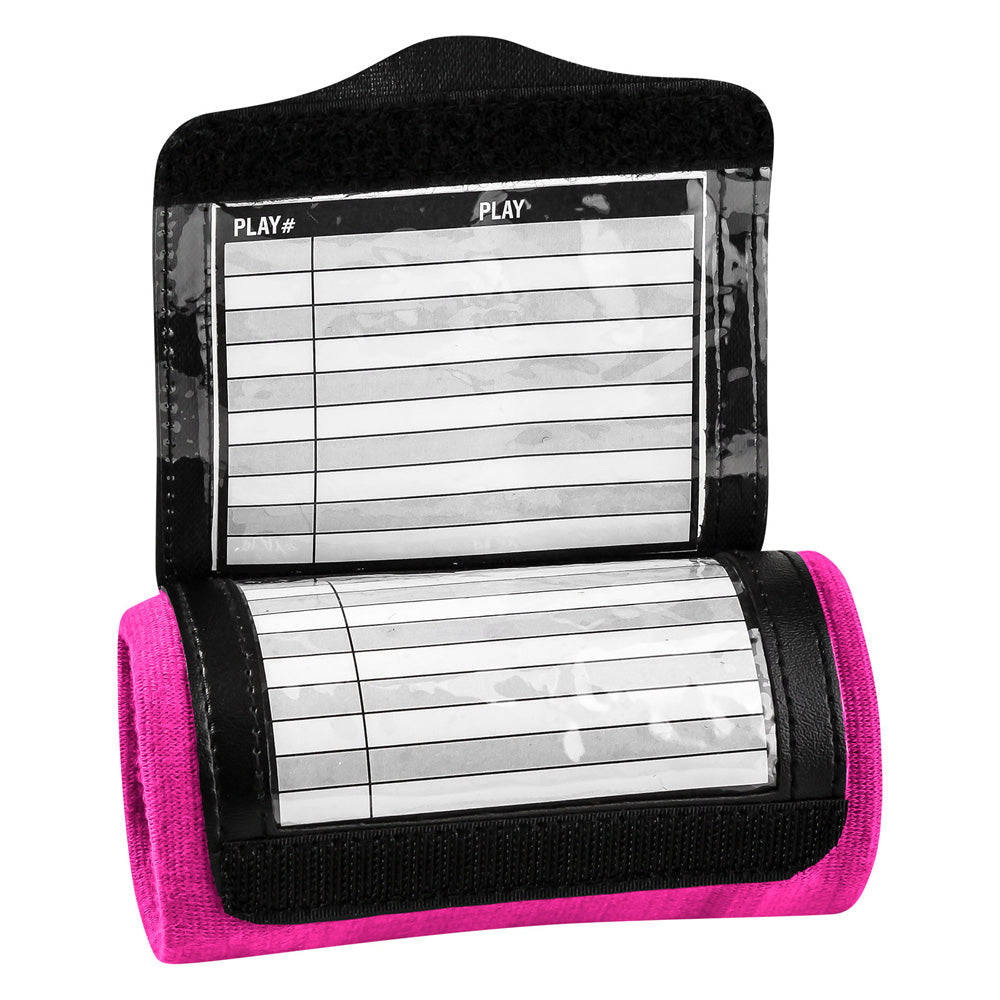Wristband Playbooks - Optic Pink, Adult