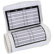 Wristband Playbooks - White White, Adult
