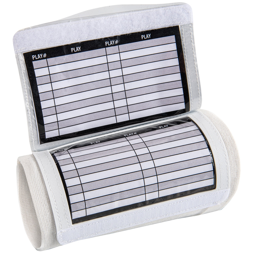 Wristband Playbooks - White White, Youth
