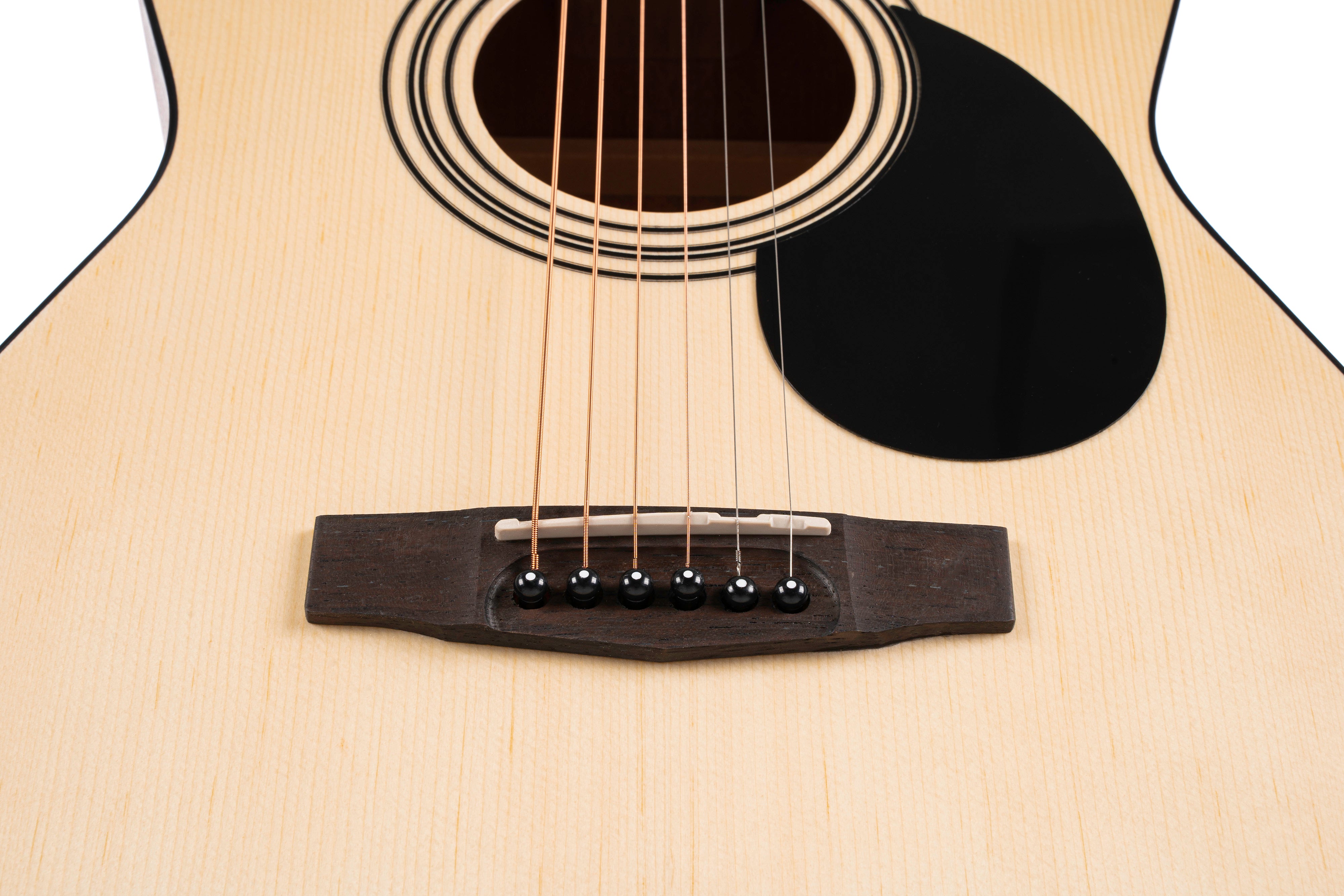 Cort AF510EOP Standard Series Acoustic Electric Concert Guitar. Open Pore