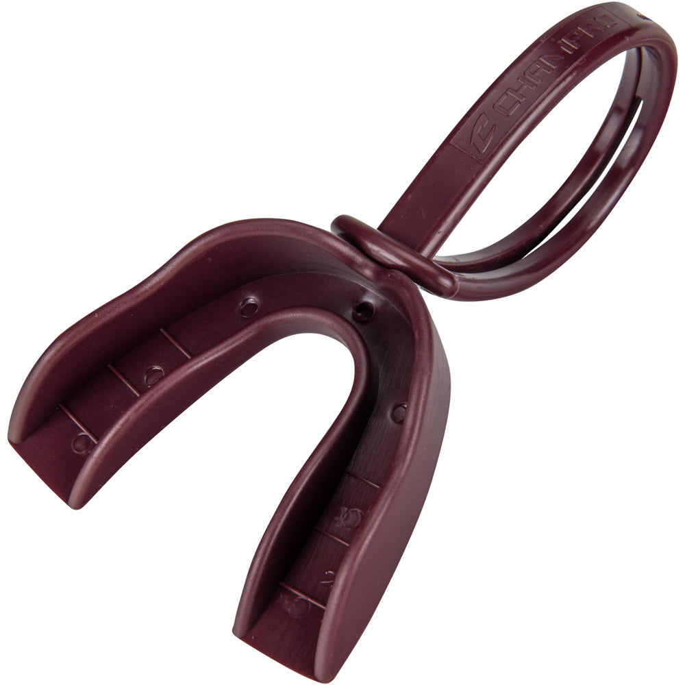 Mouthguard w/Strap - Maroon, Adult