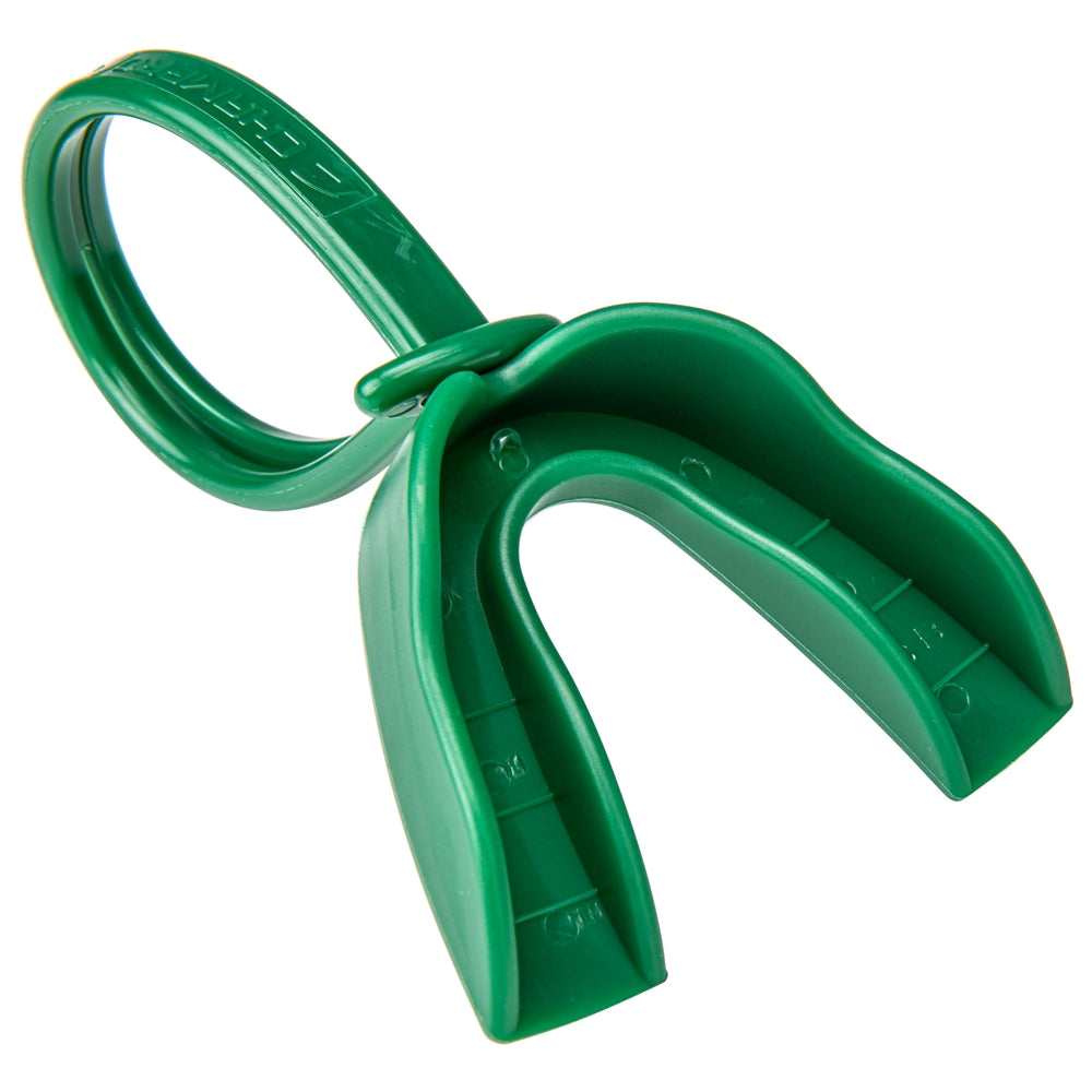 Mouthguard w/ Strap - Forest Green, Youth