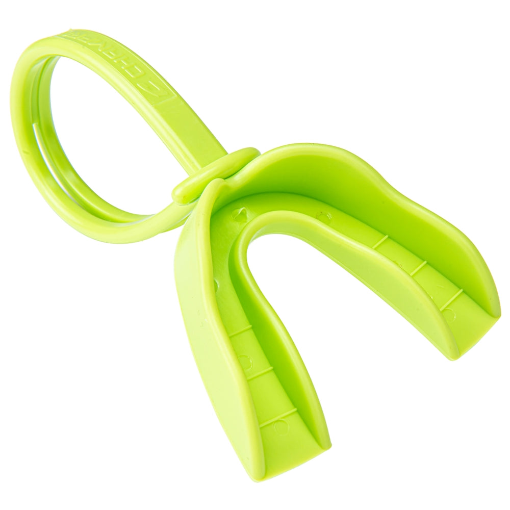 Mouthguard w/Strap - Neon Green, Youth