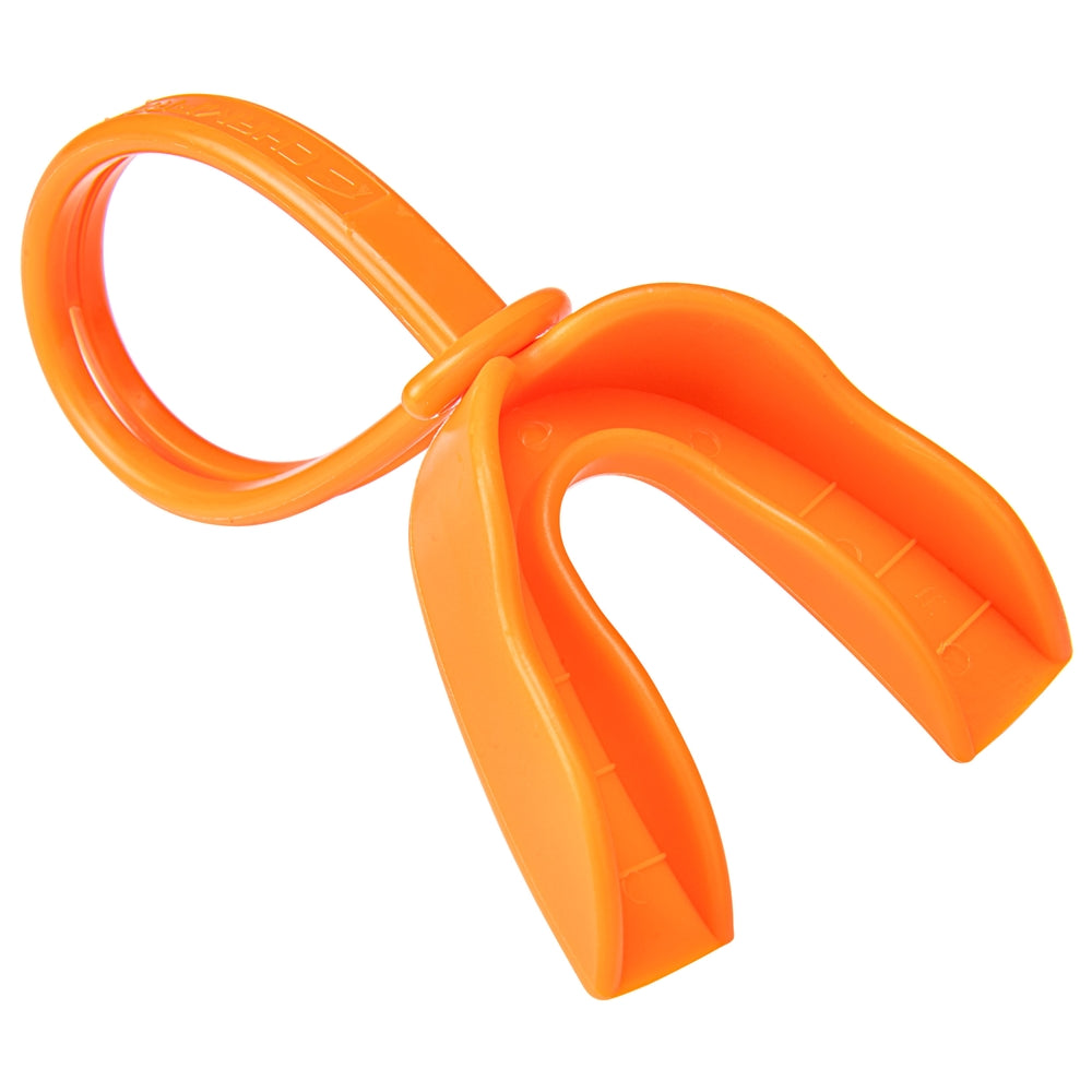 Mouthguard w/Strap - Orange, Youth