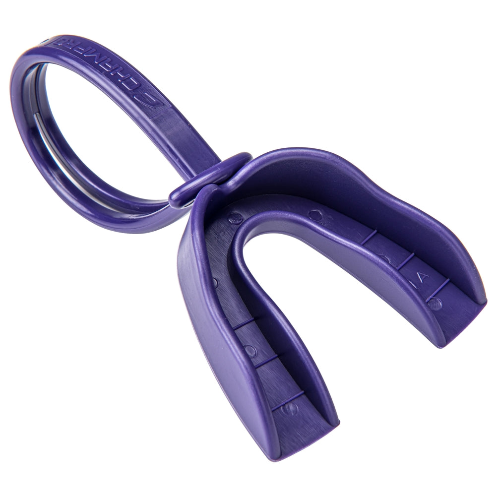 Mouthguard w/Strap - Purple, Youth