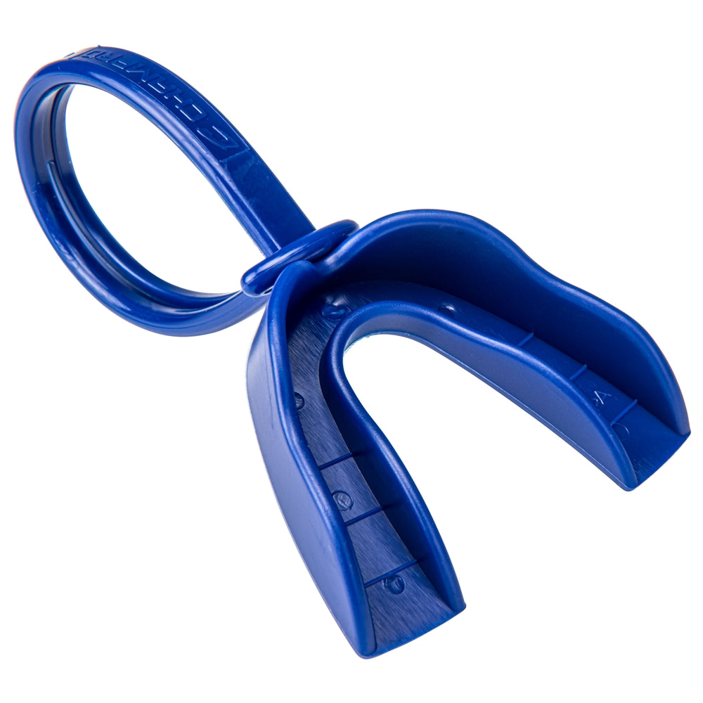 Mouthguard w/Strap - Royal, Youth