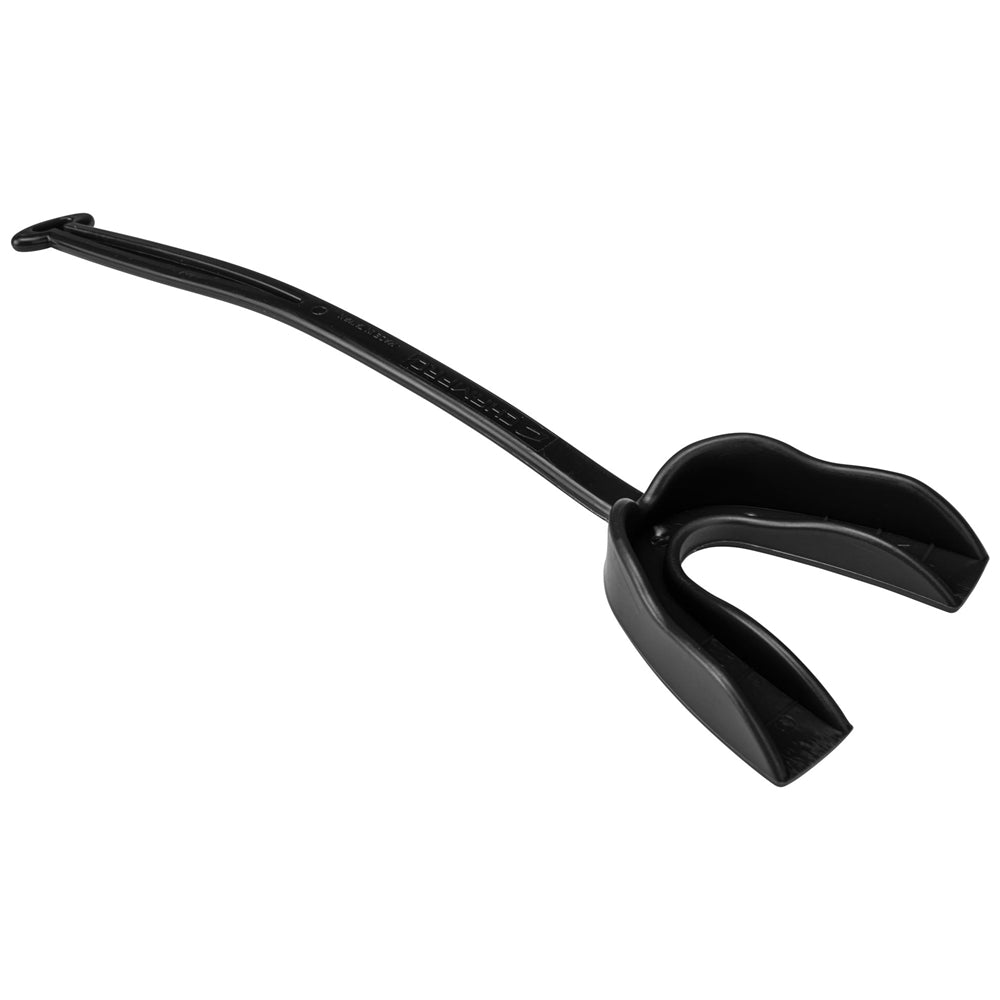 Mouthguard w/Strap - Black, Adult